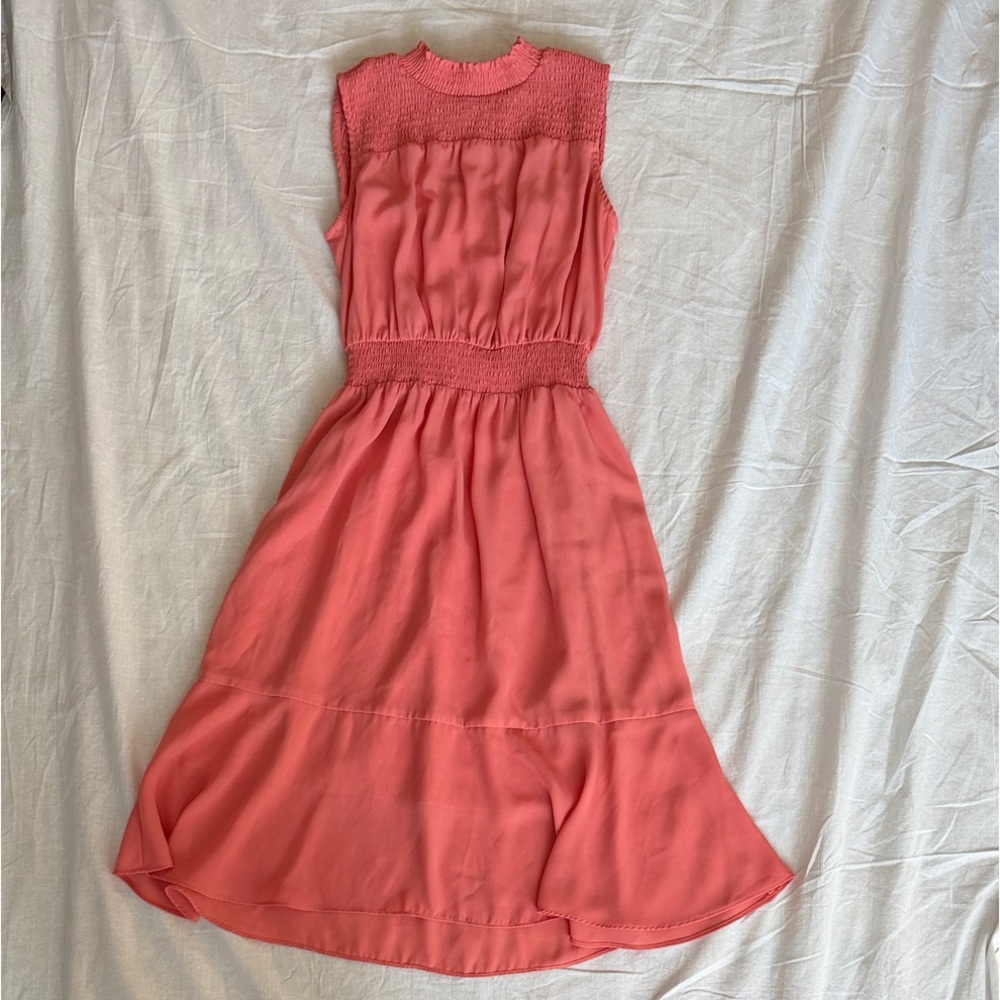 Nanette Lepore Coral Midi Dress